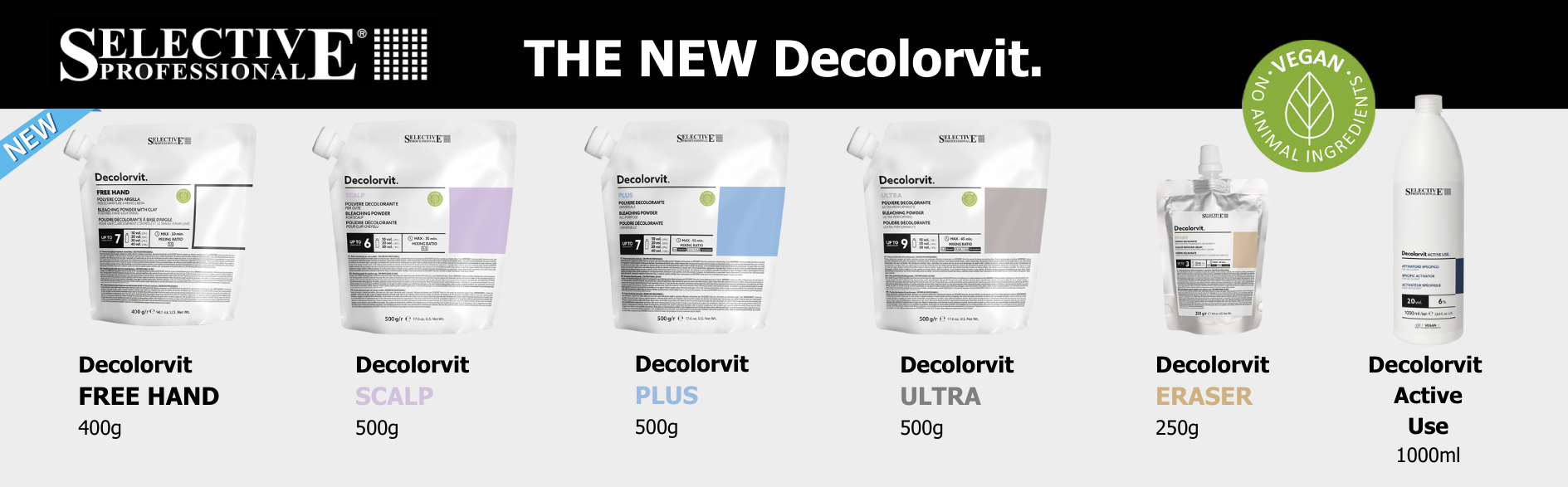 New Decolorvit Selective Professional