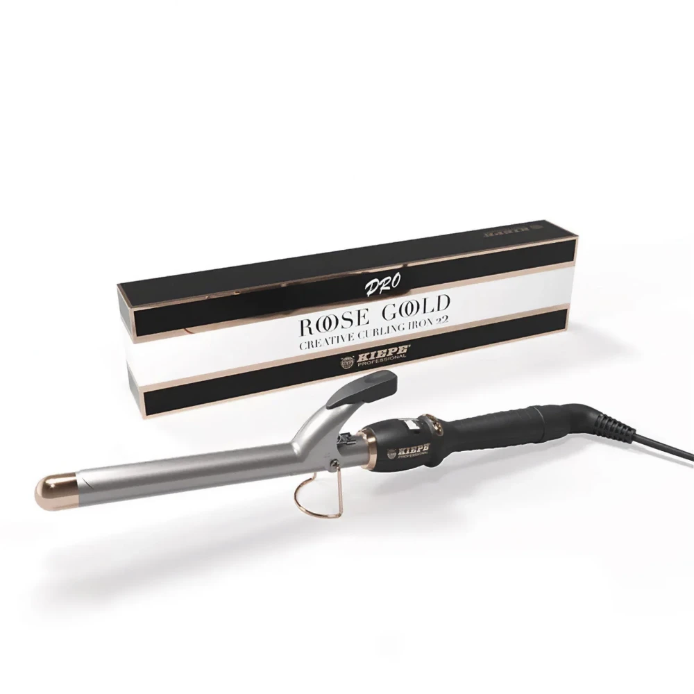 Kulma na vlasy Kiepe - Curling Iron Titanium Pro Digital Rose Gold