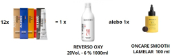 Akcia mesiaca 12+1 REVERSO HAIR COLOR 100 ml - oxidan permanentn farba BEZ AMONIAKU A BEZ PPD