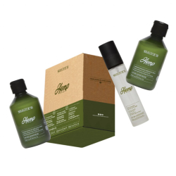 Sada pre such a lmav vlasy - HEMP 100% vegan - HEMP CLASSIC KIT - ampn 250 ml + kondicionr 200 ml + elixr 50 ml